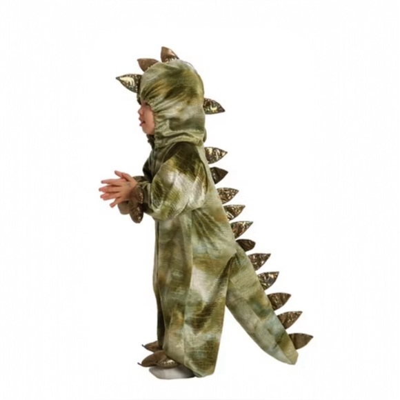Princess Paradise T-Rex Unisex 12/18 Months Fabric Lightweight Costume With Hood - Picture 1 of 8
